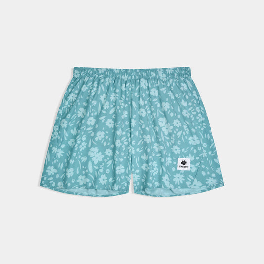 Saysky Flower Pace Shorts 5'' Light Blue Flower 1066 SM40011