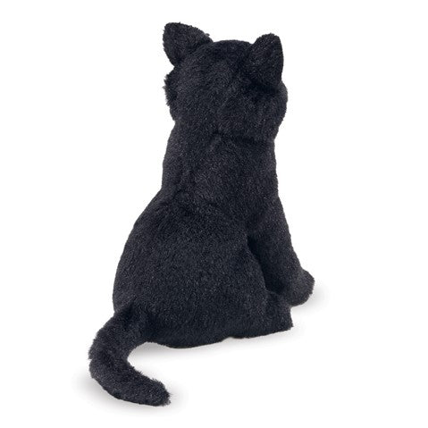 Folkmanis Finger Puppet -  Mini Black Cat