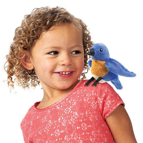 Folkmanis Finger Puppet - Mini Bluebird