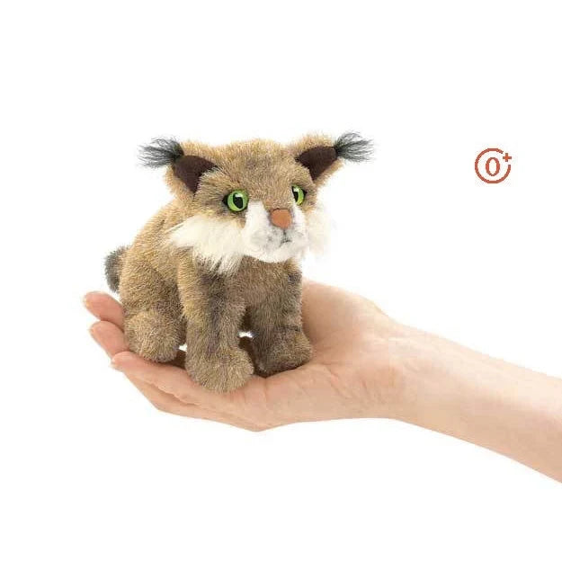 Folkmanis Finger Puppet - Mini Bobcat