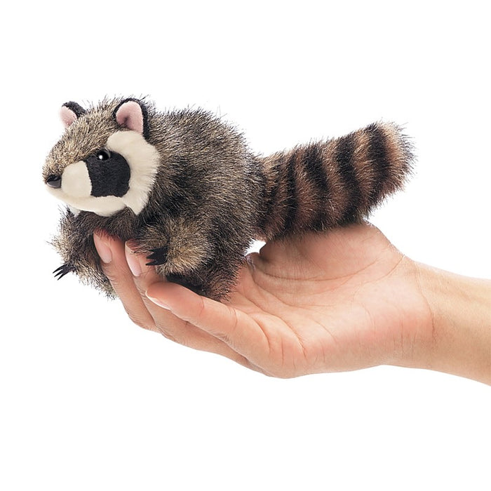 Folkmanis Finger Puppet - Mini Raccoon