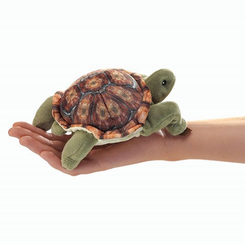 Folkmanis Finger Puppet - Mini Tortoise