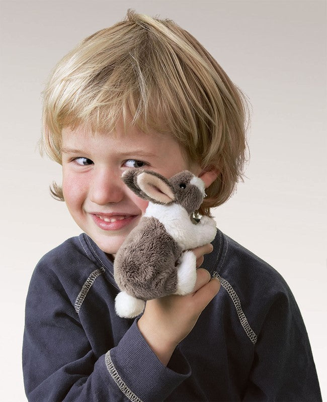Folkmanis Mini Bunny Rabbit Finger Puppet