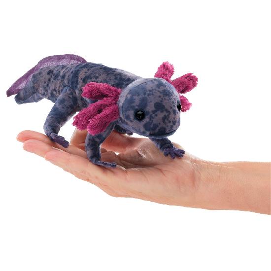 Folkmanis Puppet - Axolotl Black