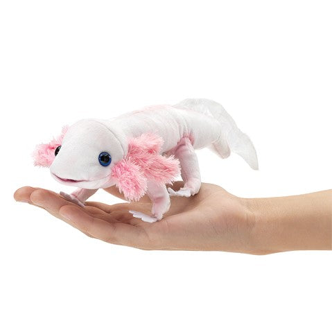 Folkmanis Puppet -  Axolotl White