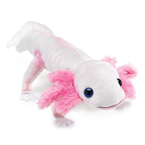Folkmanis Puppet -  Axolotl White