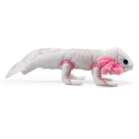 Folkmanis Puppet -  Axolotl White