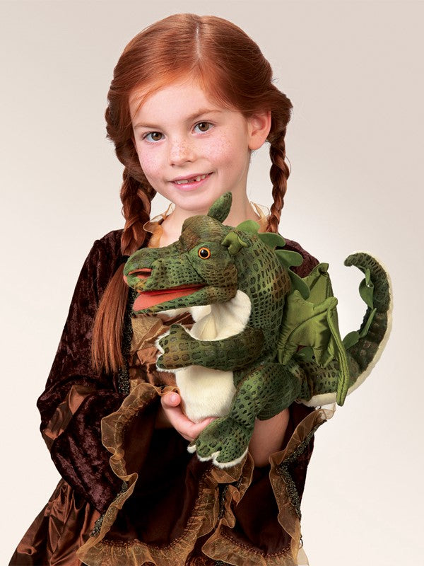 Folkmanis Puppet -  Baby Dragon