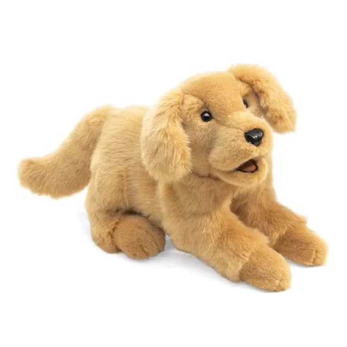 Folkmanis Puppet - Golden Retriever Puppy