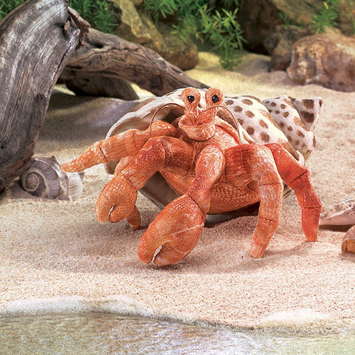 Folkmanis Puppet - Hermit Crab