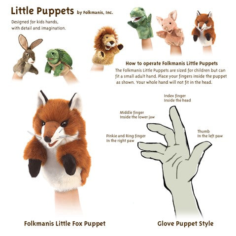 Folkmanis Puppet -  Little Fox