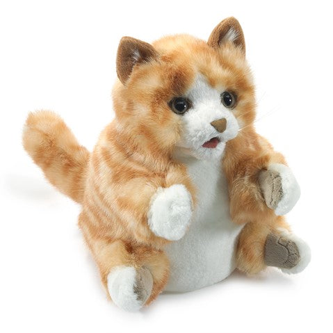 Folkmanis Puppet -  Orange Tabby Kitten