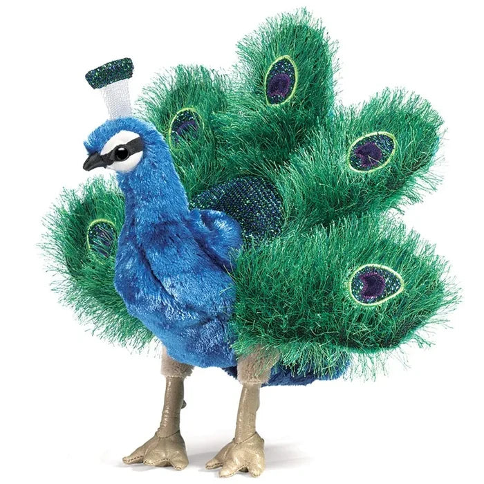 Folkmanis Puppet - Small Peacock
