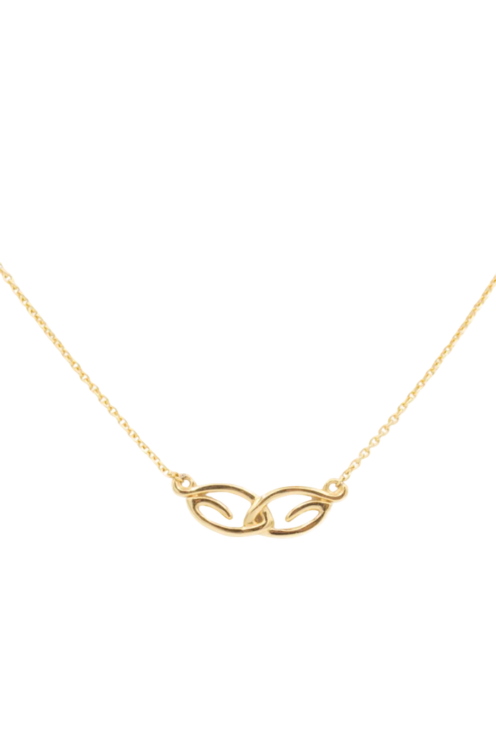 Kimberly James Forever Linked Necklace in gold