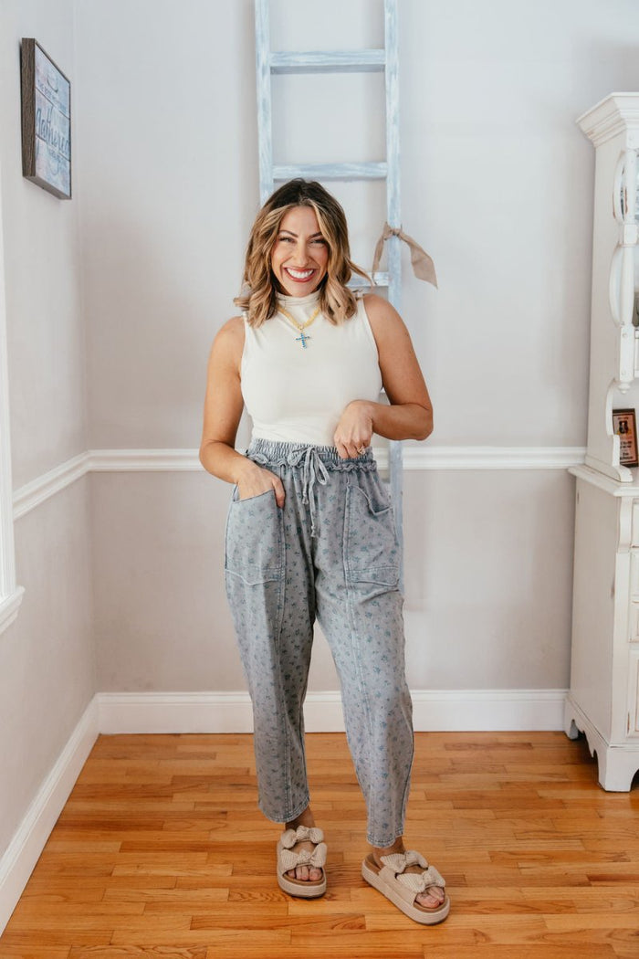 Forget Me Not Pants In Ash - Macoma Boutique210 Other Bottoms