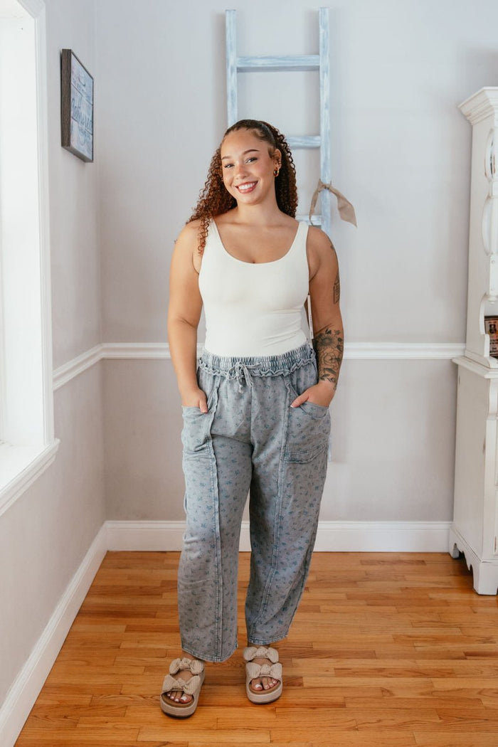Forget Me Not Pants In Ash - Macoma Boutique210 Other Bottoms