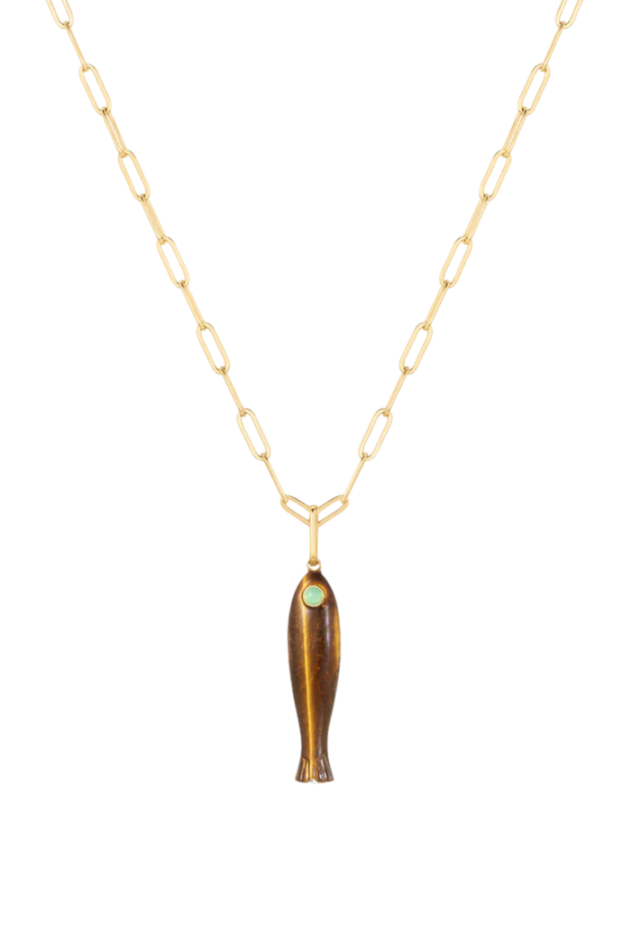 Fortuna Tiger's Eye Charm