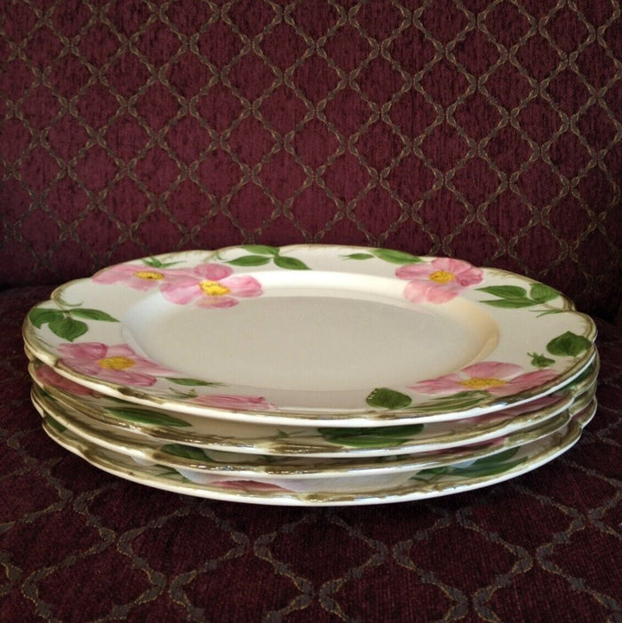 Franciscan Desert Rose 10" Dinner Plates Set of 4 Earthenware Dinnerware