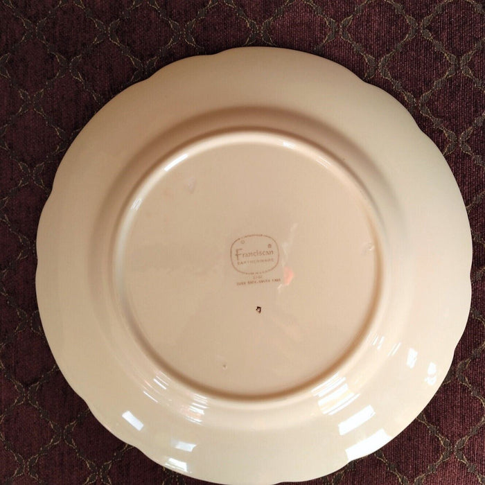 Franciscan Desert Rose 10" Dinner Plates Set of 4 Earthenware Dinnerware