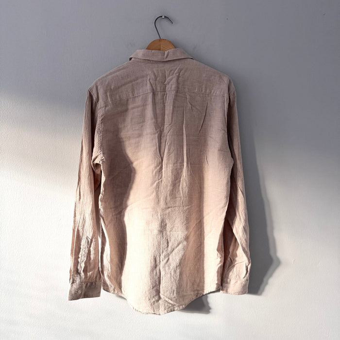 Frank and Oak / Beige flannel shirt / Men M