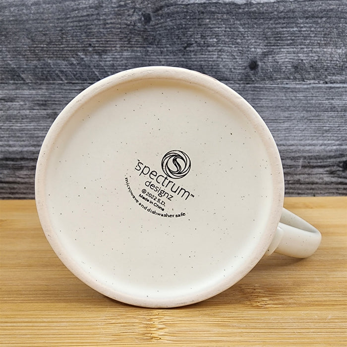 French Bulldog Coffee Mug Ceramic Dog Tea Cup Bully Breed Blue Sky 21oz Embossed