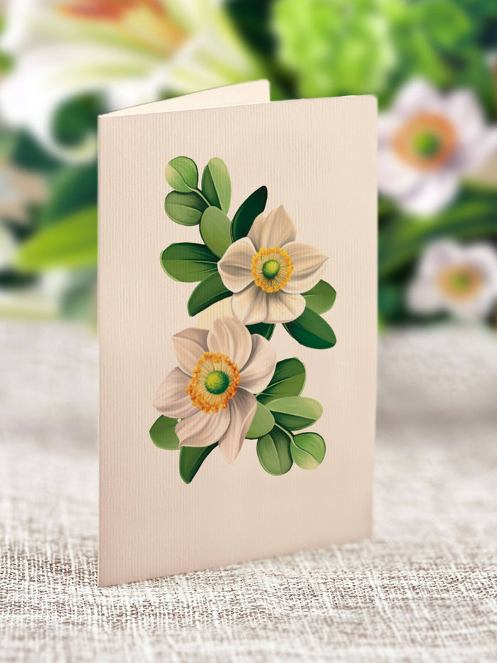 FreshCut Paper LLC - Ivory & Sage  (8 Pop-up Greeting Cards)