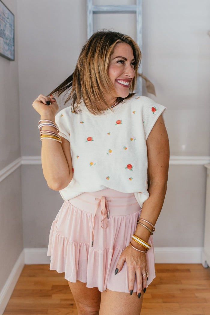 Fruity Tootie Sweater Vest - Macoma Boutique130 Sweaters