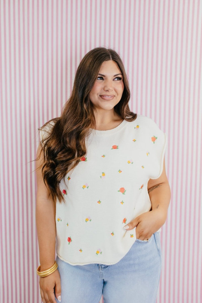 Fruity Tootie Sweater Vest - Macoma Boutique130 Sweaters