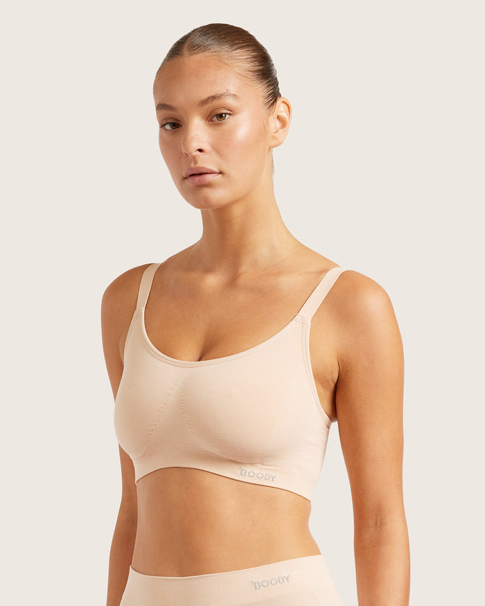 Full Bust Wireless Bra - Shell