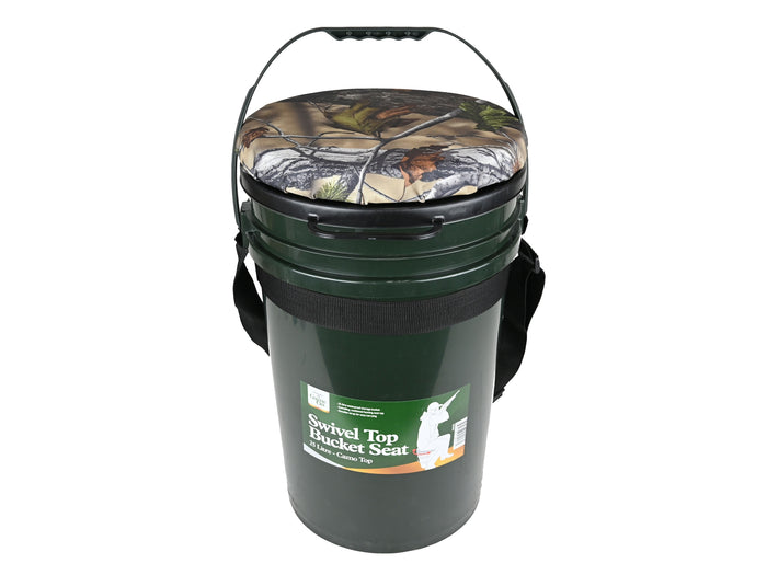 Game On Waterproof Storage Bucket 25L | Swivel Seat