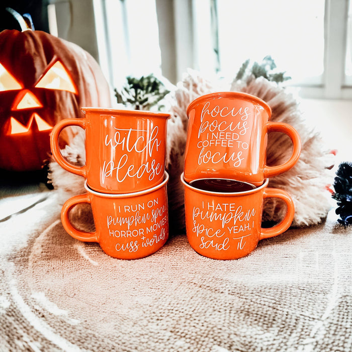 Gia Roma - Neutral Fall Coffee Mug, Ceramic Cups for Autumn Home Accent