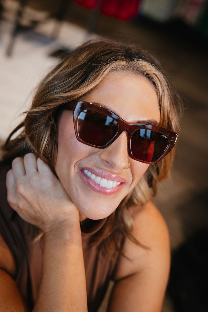 Gia Sunglasses In Brown - Macoma Boutique310 Accessories/Jewelry