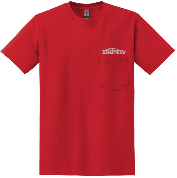 Gildan DryBlend 50 Cotton/50 Poly Pocket T-Shirt