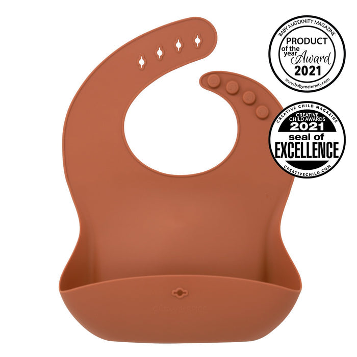 Glitter and Spice Silicone Food Bib