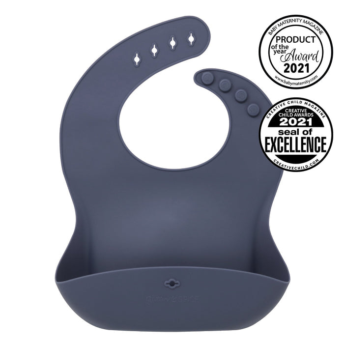 Glitter and Spice Silicone Food Bib