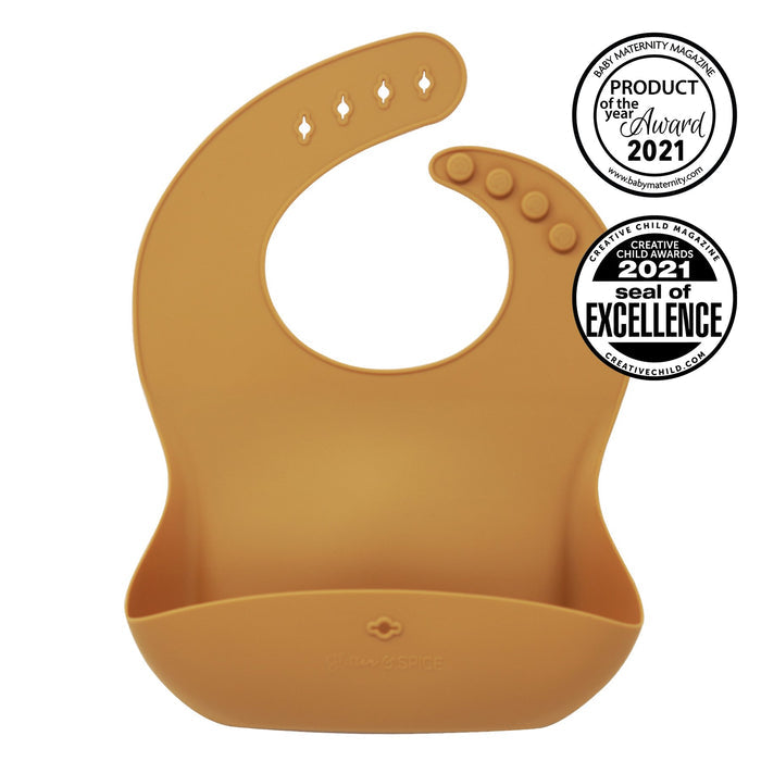 Glitter and Spice Silicone Food Bib