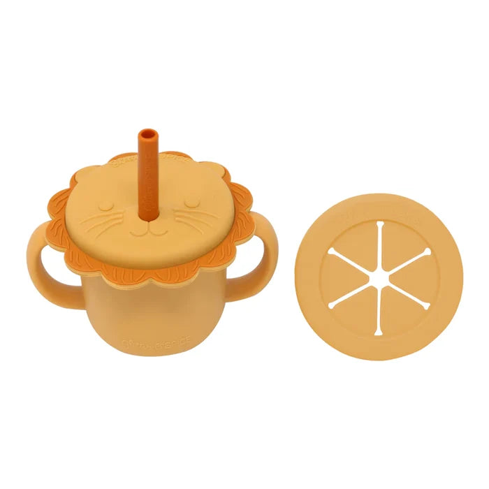 Glitter & Spice Grow With Me Silicone Cup Snack Set