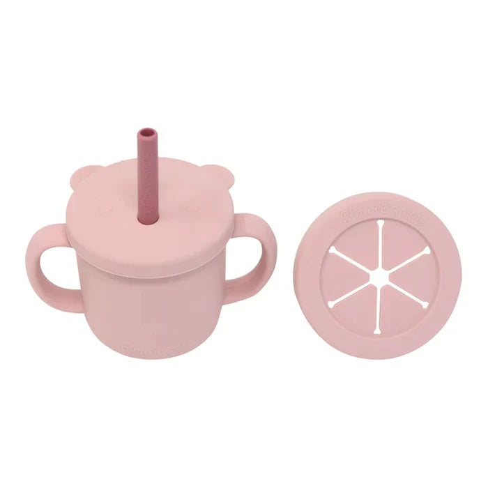 Glitter & Spice Grow With Me Silicone Cup Snack Set