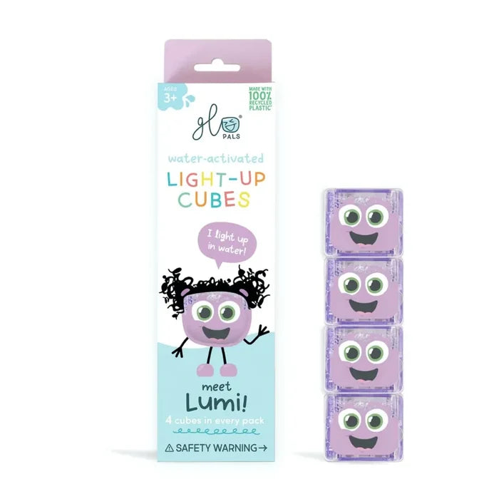 Glo Pals Light Up Cubes 4pk