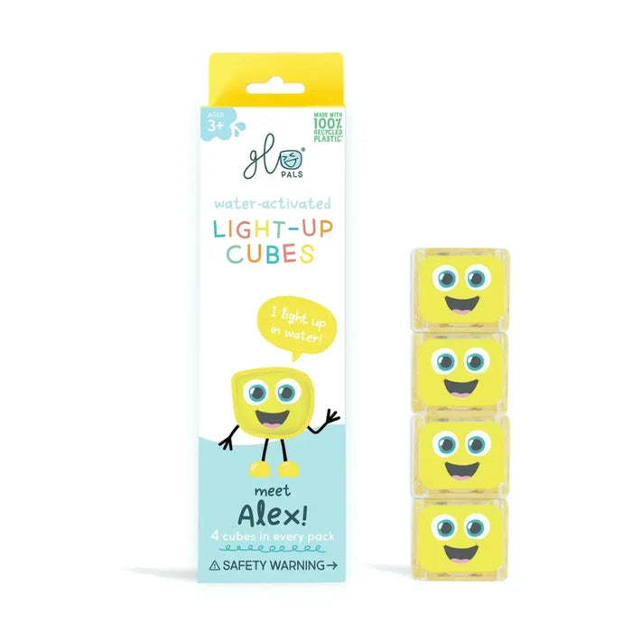 Glo Pals Light Up Cubes 4pk