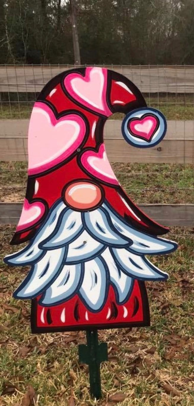 Gnome with Love Hat DIY Blank