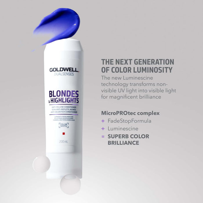 Goldwell Dualsenses Blonde and Highlights Anti-Yellow Conditioner