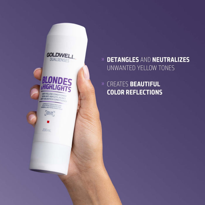 Goldwell Dualsenses Blonde and Highlights Anti-Yellow Conditioner