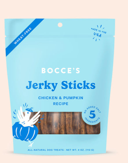 Grazers Chicken & Pumpkin Jerky Sticks 4oz
