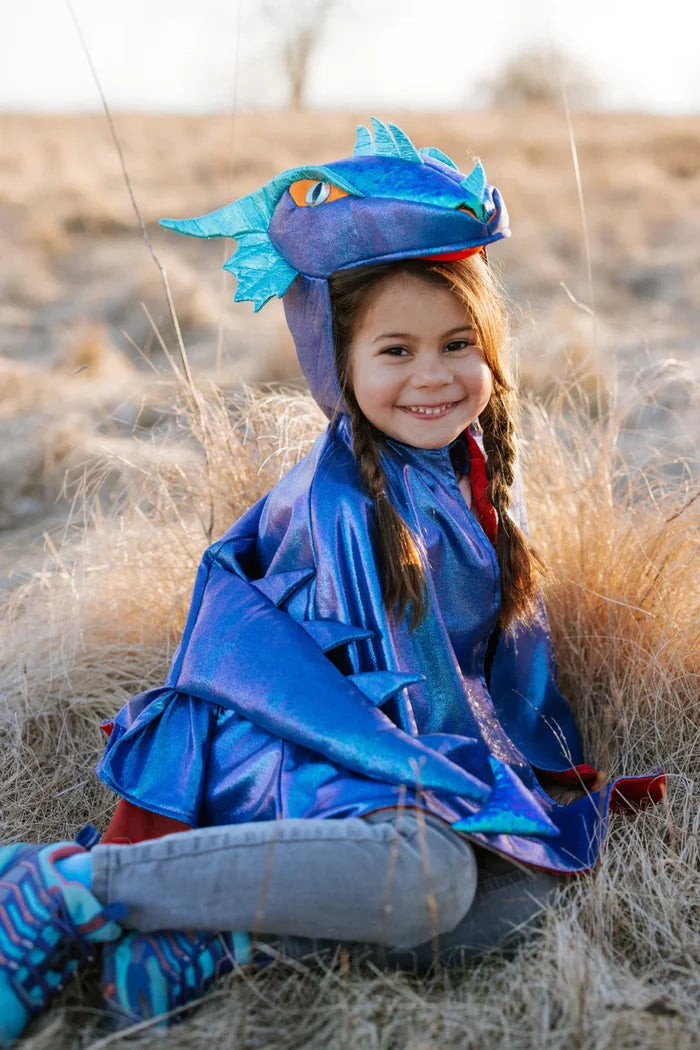 Great Pretenders Azure the Metallic Dragon Cape