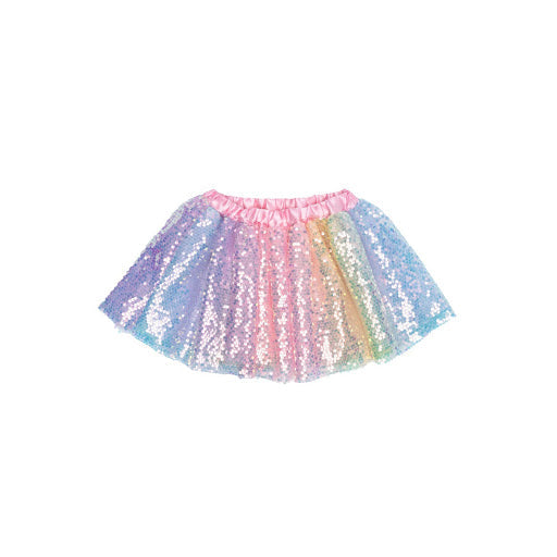 Great Pretenders Sequin Skirt - Ombre Rainbow