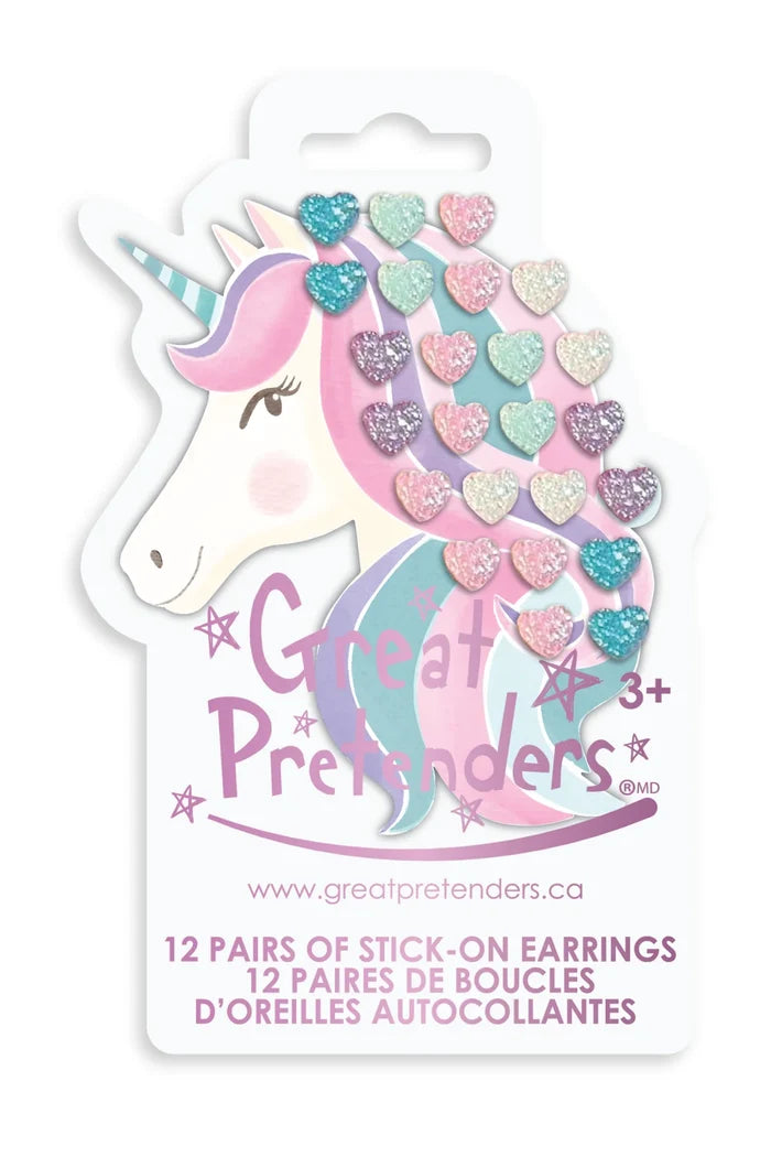 Rhinstone Royalty Sticker Earrings