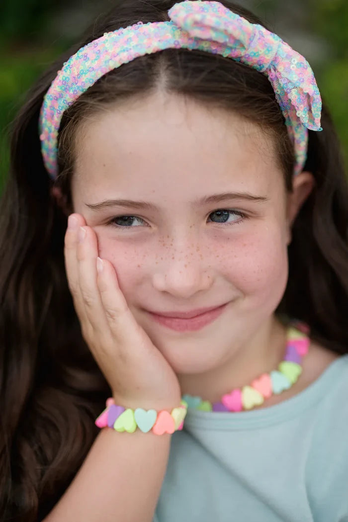 Great Pretenders Sweet Tart Heart Necklace + Bracelet