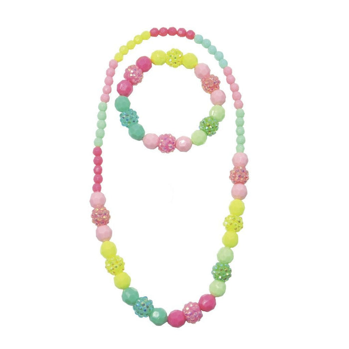 Great Pretenders Vividly Vibrant Necklace and Bracelet Set