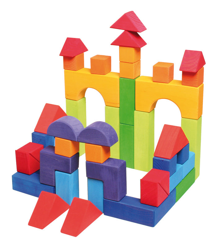 Grimm's 46pc Basic Building Set